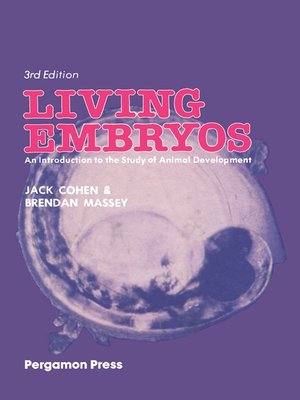 cover image of Living Embryos